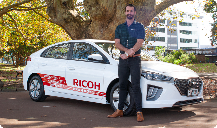Ricoh Hybrid Vehicle